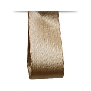 S03 Tan beige silk ribbon