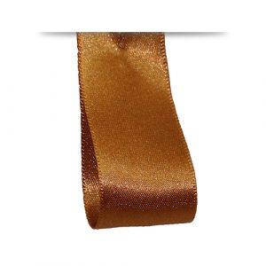 S04 Copper brown silk ribbon