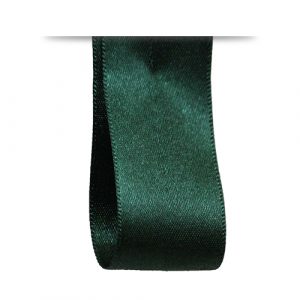 S14 Dark green silk ribbon