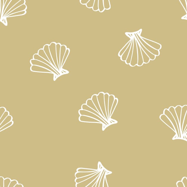 Theme Shells cream beige