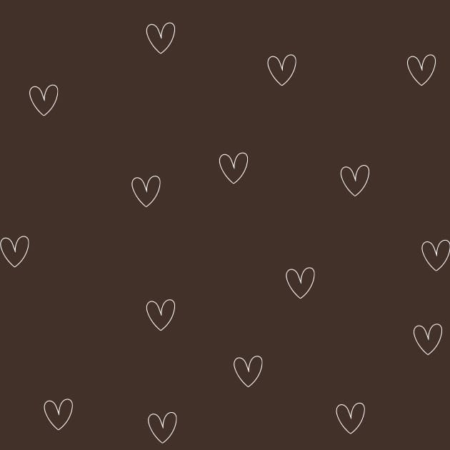 Theme Hearts brown