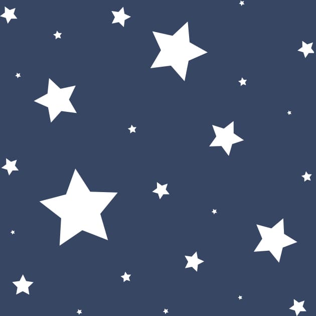 Theme stars dark blue