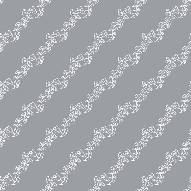 Theme small flowers Light grey