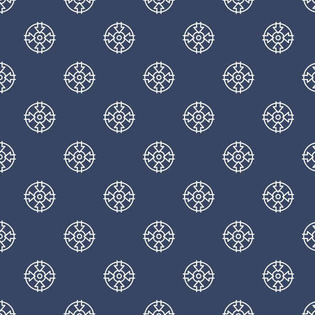 Theme geometric dark blue