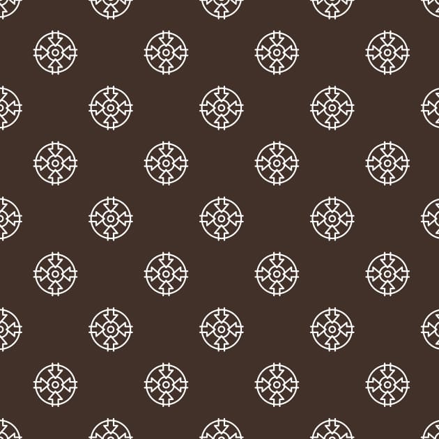 Theme geometric brown