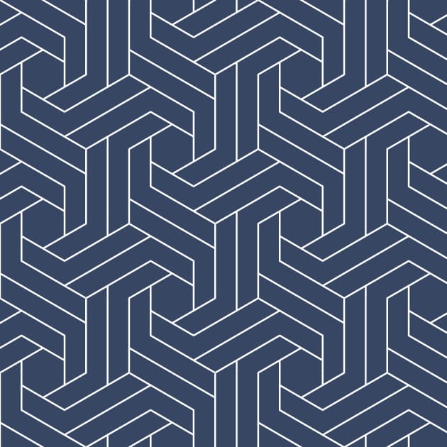 Theme geometric dark blue