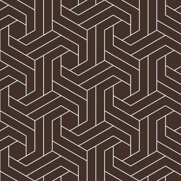 Theme geometric brown