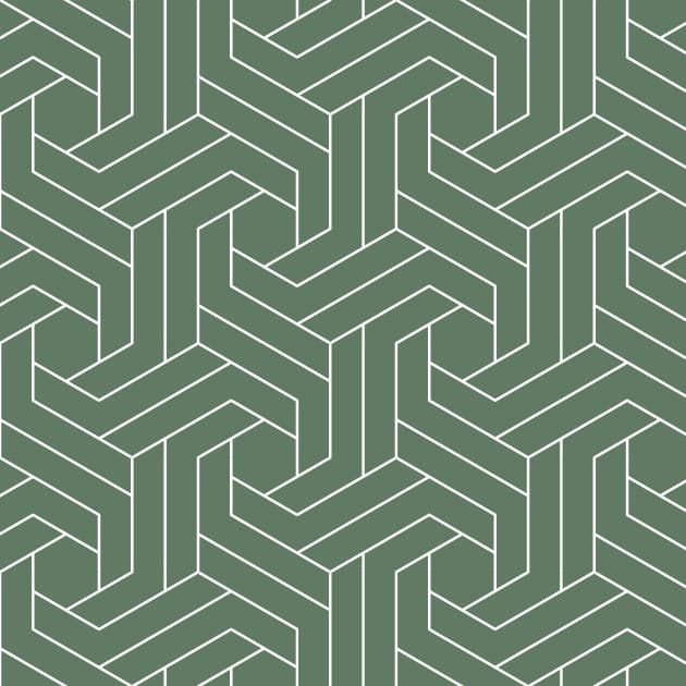 Theme geometric green