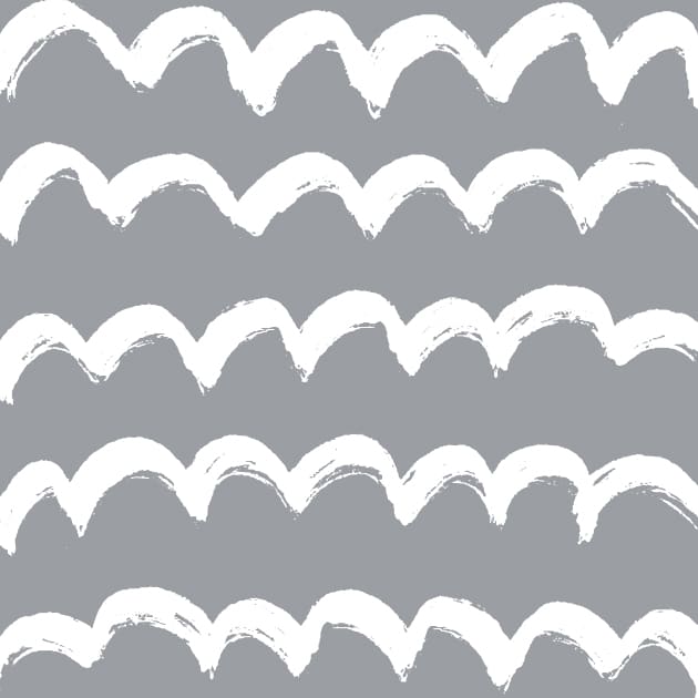 Theme waves Light grey